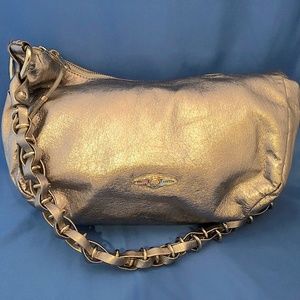 Elliott Lucca Silver Shoulder Purse
